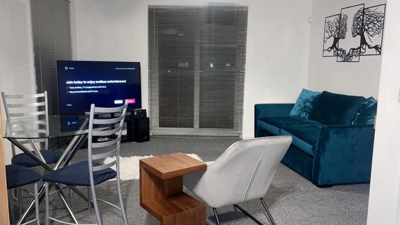 Luxury 1 Bed Apartment With Parking Manchester Eksteriør bilde